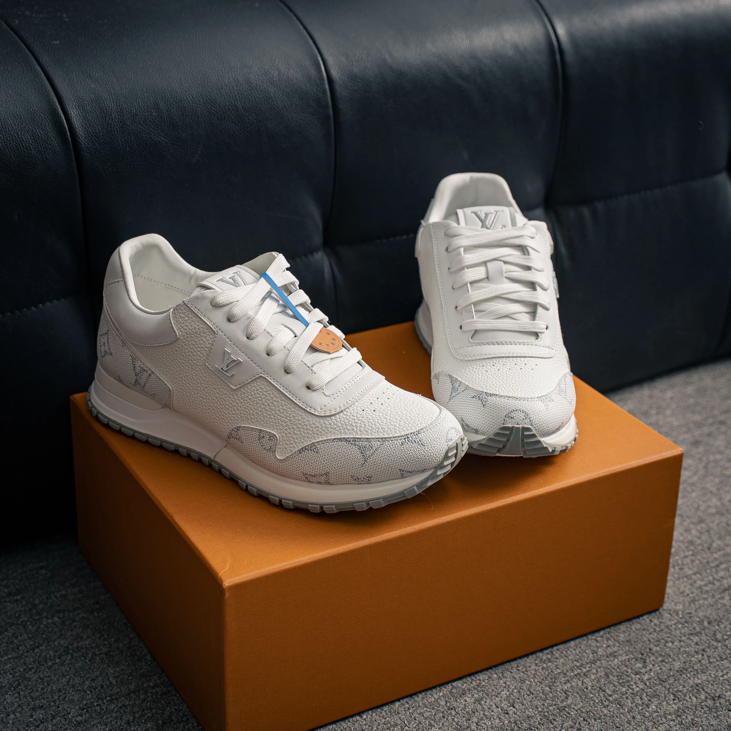 # LV， Quality ins ， /LV Louis Vuitton Archlight Sneakers Series Genuine Leather Retro Sneakers